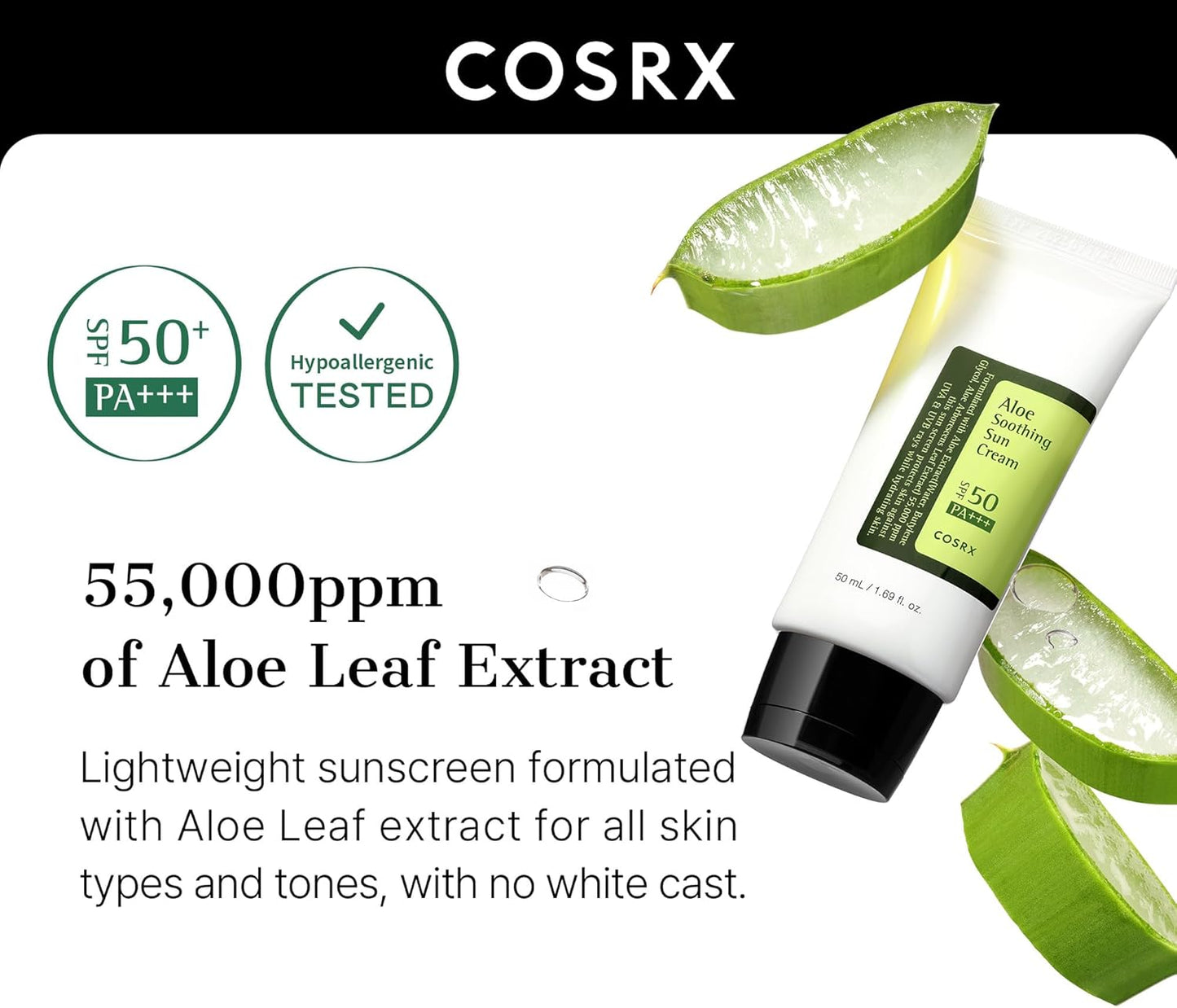 COSRX Aloe Soothing Sun Cream