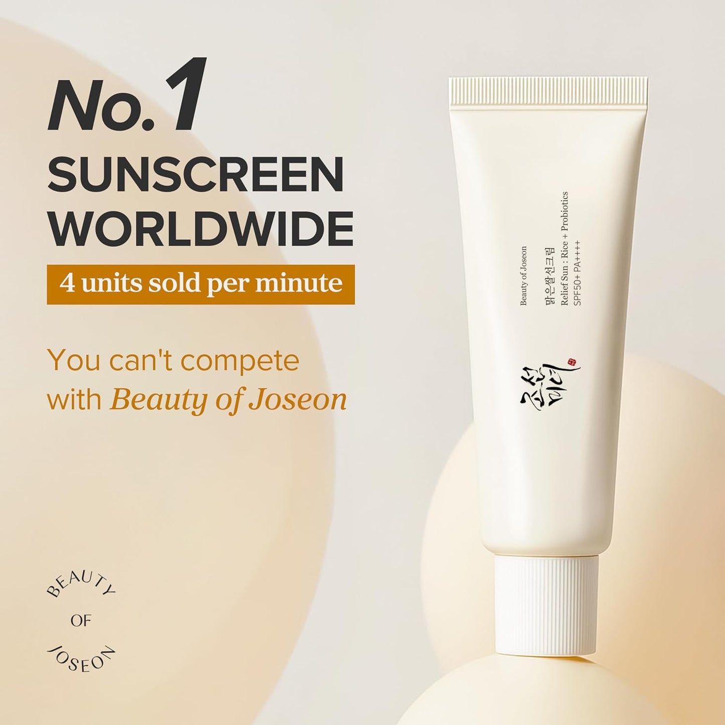 Beauty Of Joseon Relief Sun Rice For All Skin Type + Probiotic Spf50+ Sunscreen
