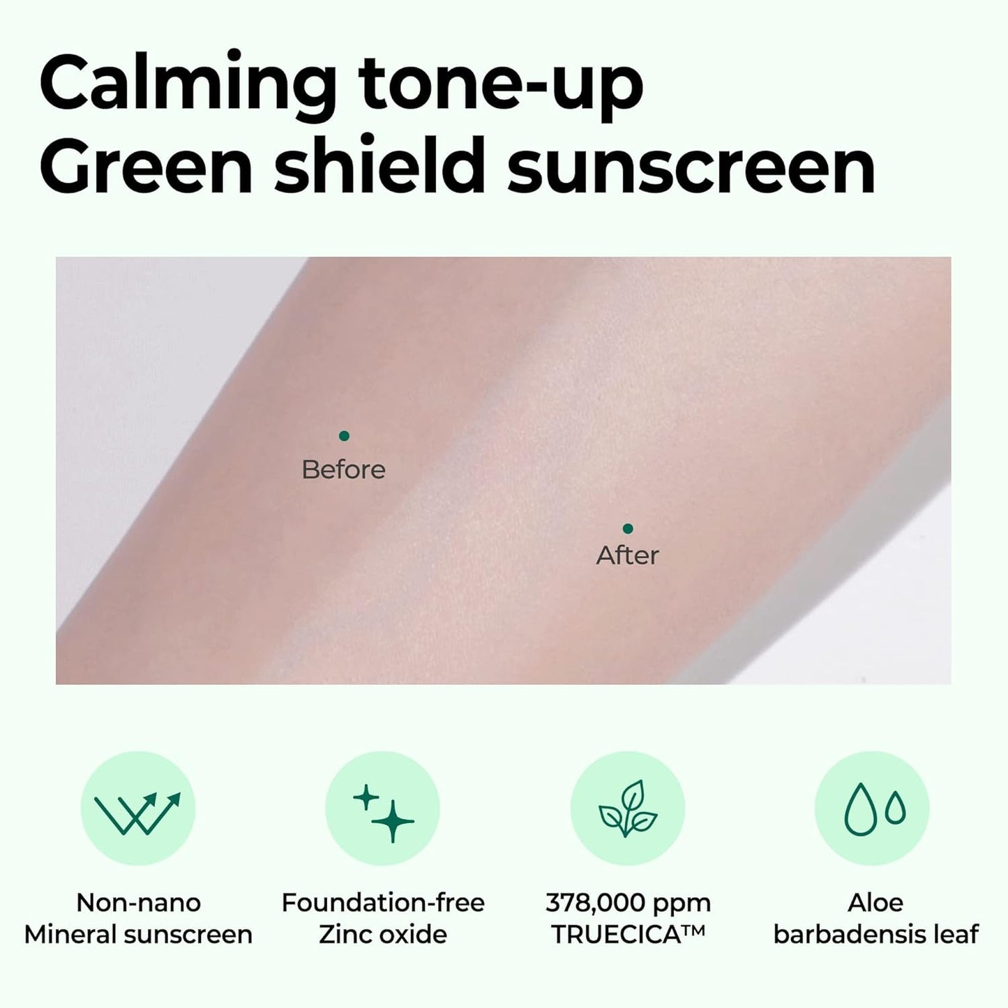 SOME BY MI Truecica Mineral Calming Tone-Up Suncream SPF50+, Pa++++