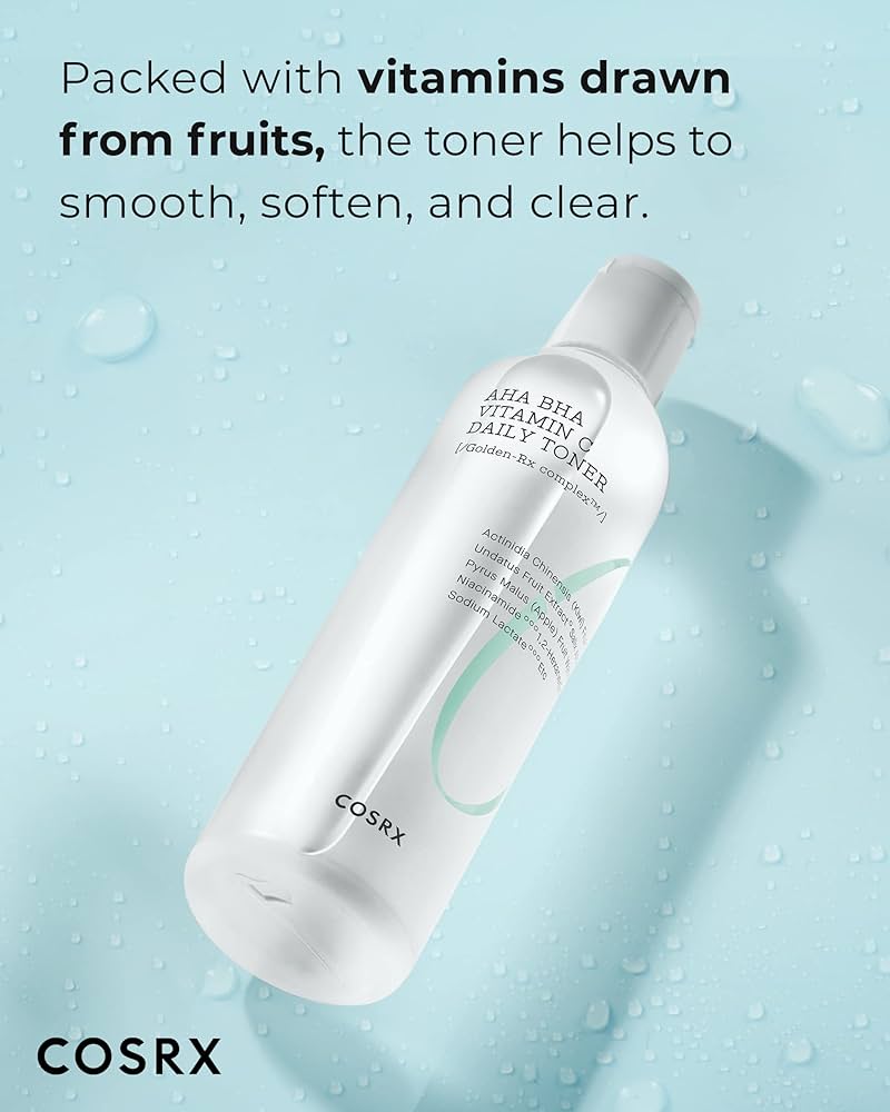 Cosrx Refresh AHA BHA Vitamin C Daily Toner